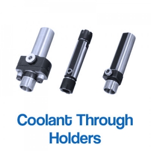 Coolant Through Holders made by iSwiss tools